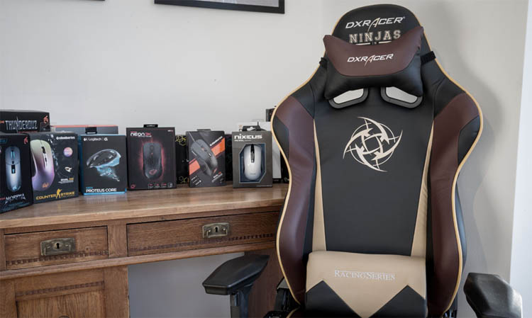 dxracer assembled